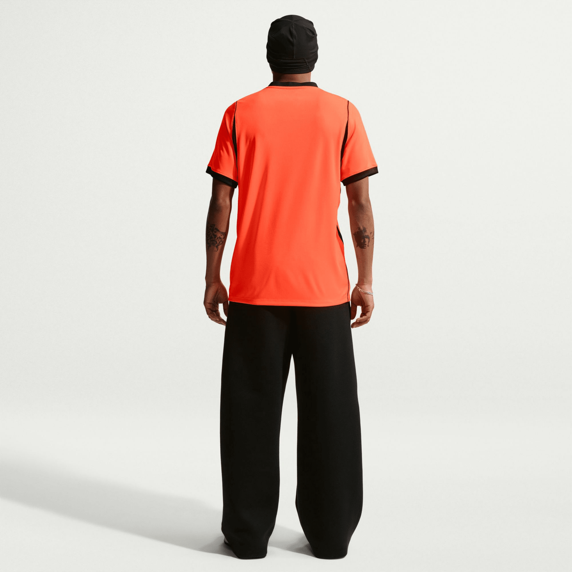 Nike Netherlands Micky van de Ven Home Jersey 2026 (Hyper Crimson/Black)