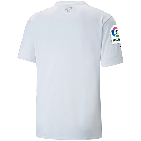 Puma Men's Valencia Home Jersey w/ La Liga Patch 22/23 (Puma White)
